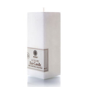 Palm wax candles: Square White
